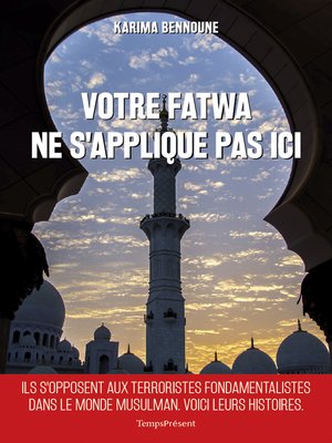 cover image of Votre fatwa ne s'applique pas ici